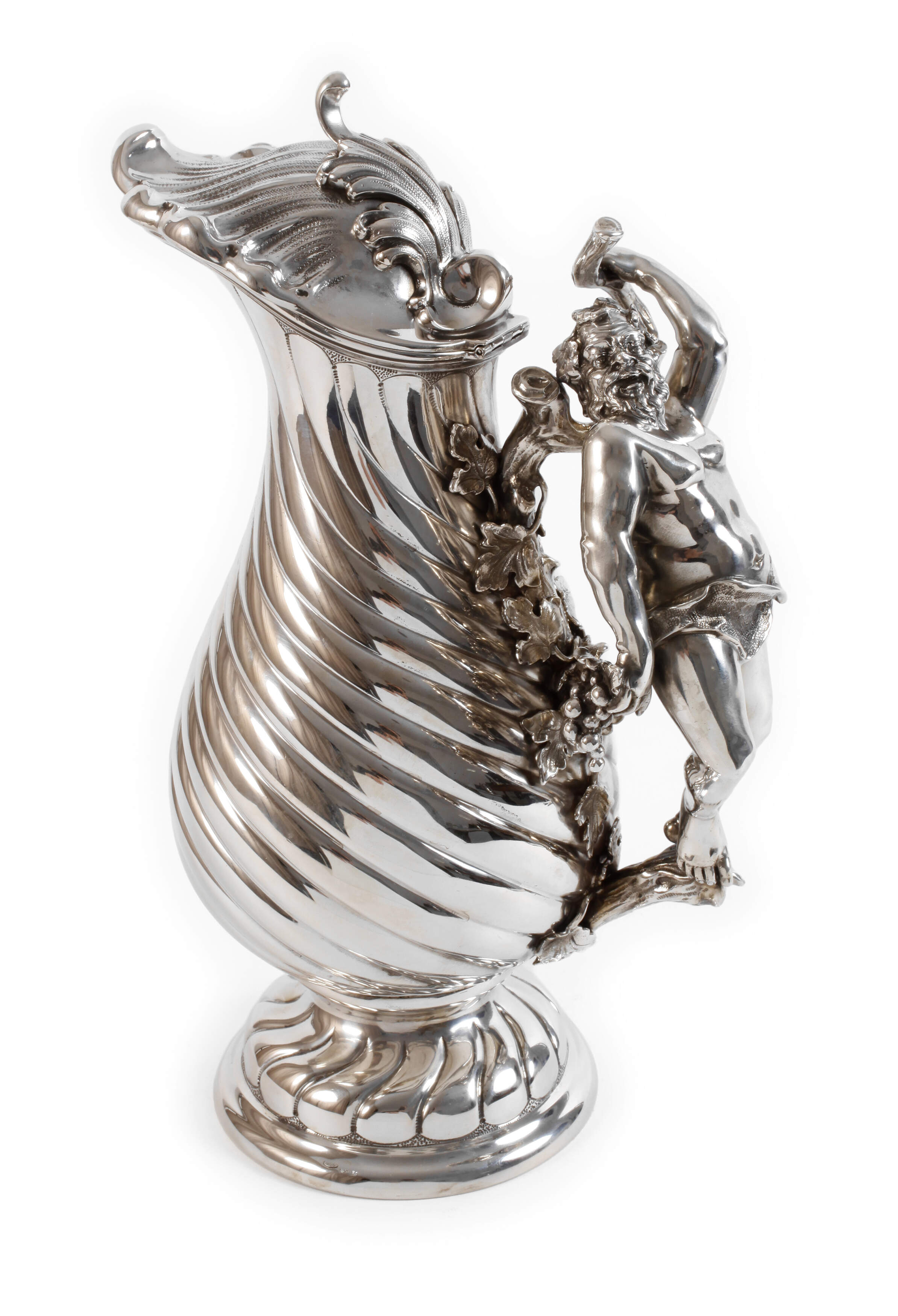 Silber Prunkkaraffe im Barockstil