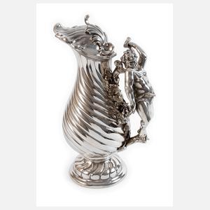 Silber Prunkkaraffe im Barockstil