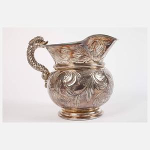 Schwere Silberkanne Italien