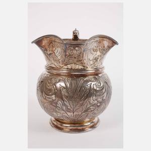 Schwere Silberkanne Italien