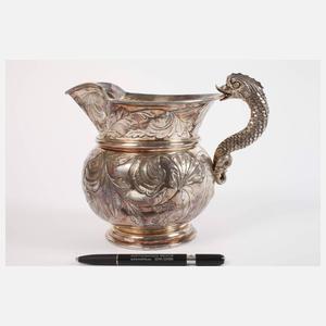 Schwere Silberkanne Italien