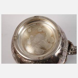 Schwere Silberkanne Italien