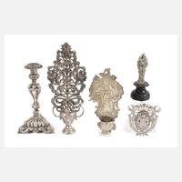 Vier Teile Silber111