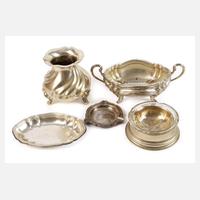 Konvolut Silberteile im Barockstil111