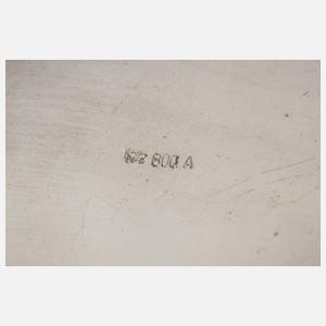 Silber drei Schalen im Barockstil