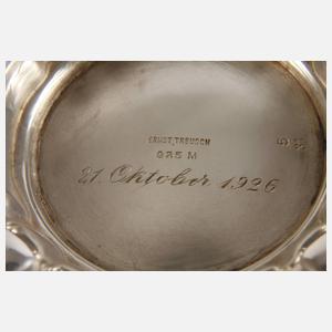 Silber Kaffeekernstück im Barockstil