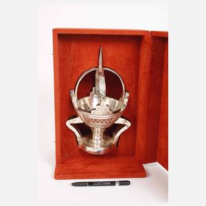 Silber Weihrauchbrenner als Staatsgeschenk