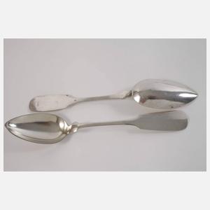 Silber sieben Löffel