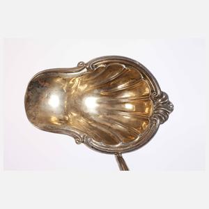 Silberkelle Muschelform
