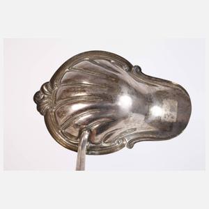 Silberkelle Muschelform