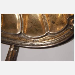 Silberkelle Muschelform