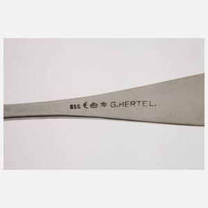 Silber zwölf Kaffeelöffel Historismus