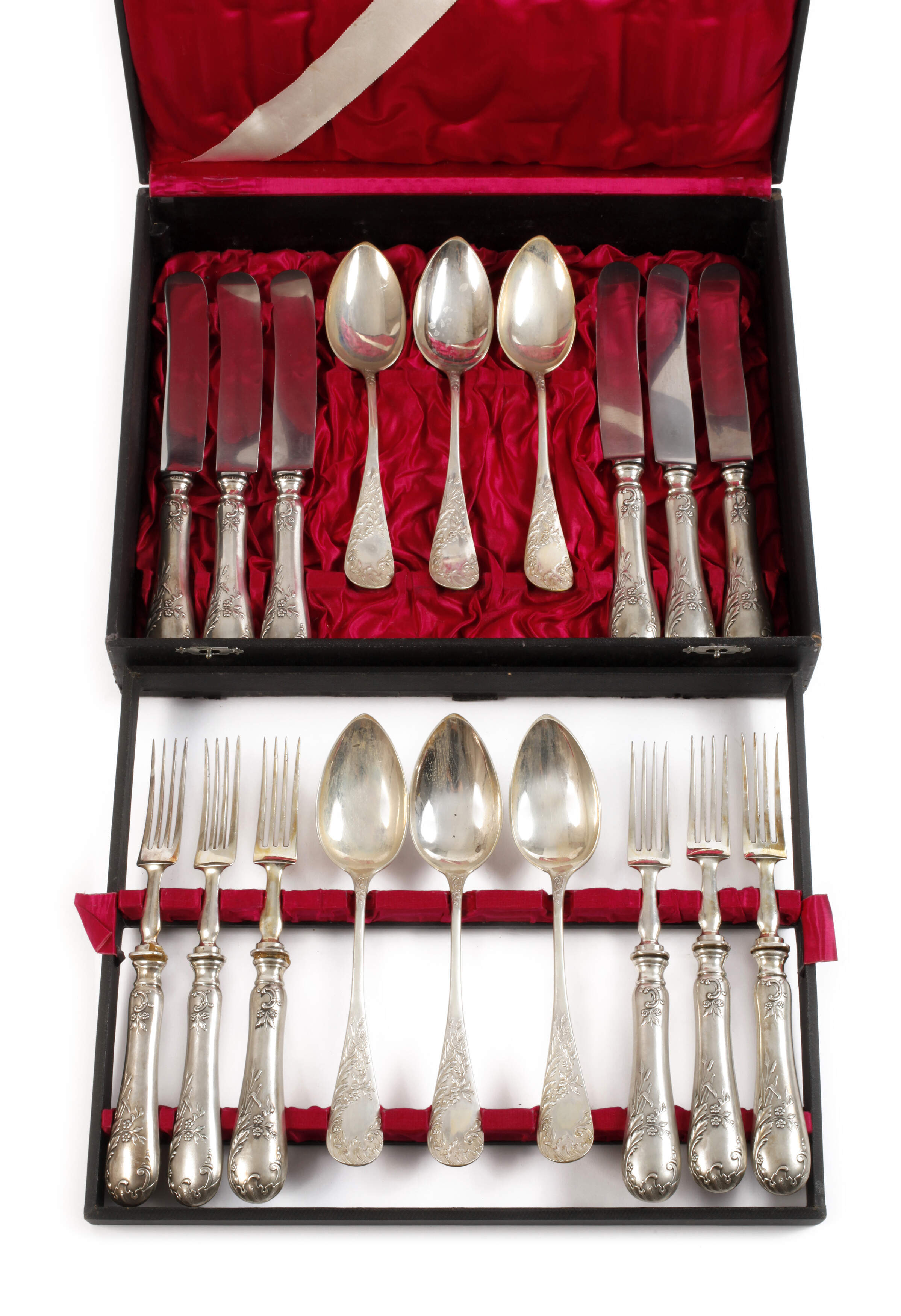 Silber Speisebesteck Historismus