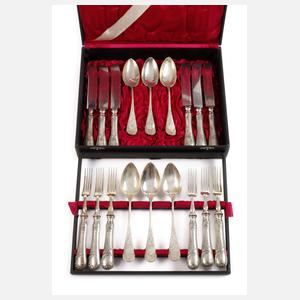 Silber Speisebesteck Historismus