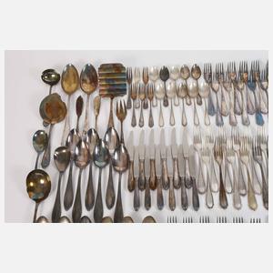 Großes Silberbesteck
