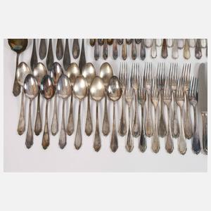 Großes Silberbesteck