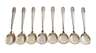 Silber acht Eislöffel