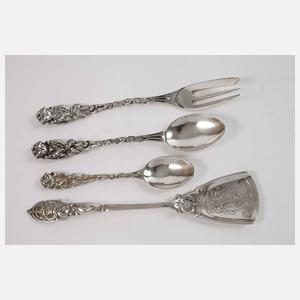 Silber Dessertbesteck