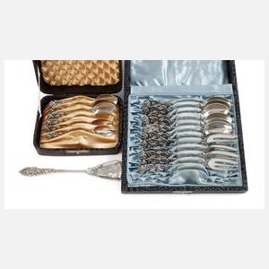 Silber Dessertbesteck