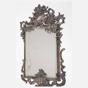 Silber Handspiegel im Etui