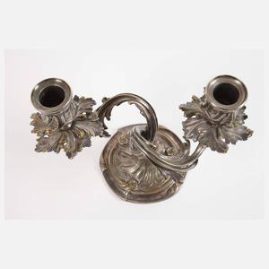 Paar Kerzenleuchter Christofle