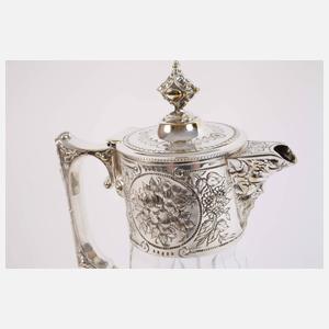 Karaffe mit Montierung