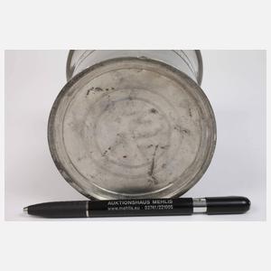 Paar seltene Portrait-Becher Martin Luther