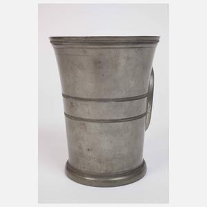 Paar seltene Portrait-Becher Martin Luther