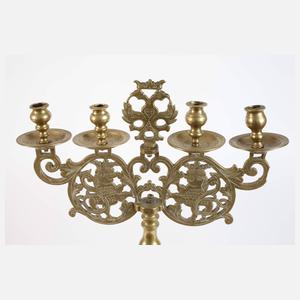 Großer Messingleuchter