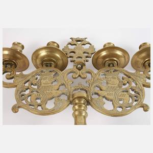 Großer Messingleuchter