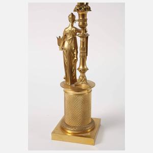 Paar große klassizistische Girandolen