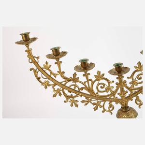 Großer siebenflammiger Leuchter