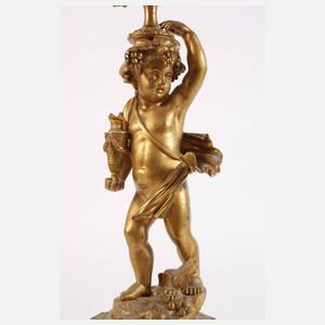 Paar figürliche Kandelaber