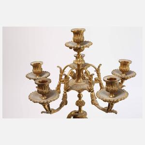 Paar figürliche Kandelaber