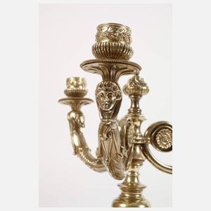 Bouillotte-Lampe als Leuchter