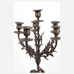 Paar große Kandelaber