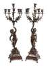 Paar große Kandelaber