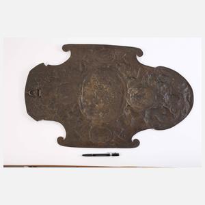 Nachbildung eines Renaissanceschildes