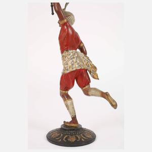 Figürliches Leuchterpaar als Orientalen