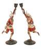 Figürliches Leuchterpaar als Orientalen