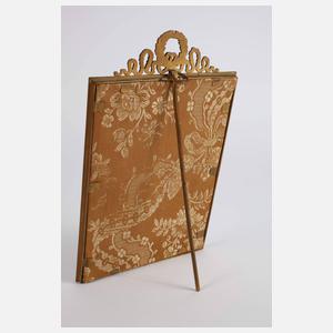 Emaillebildplatte Die Hutmacherin