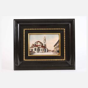 Emaillebildplatte Limoges