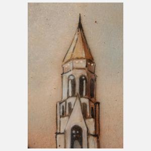 Emaillebildplatte Limoges