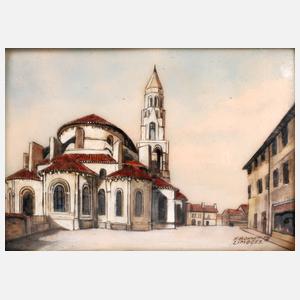 Emaillebildplatte Limoges