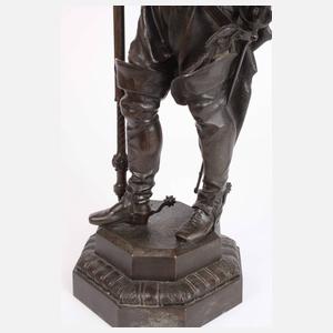 nach Auguste Poitevin, Paar Pikeniere