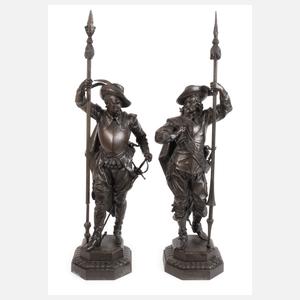 nach Auguste Poitevin, Paar Pikeniere