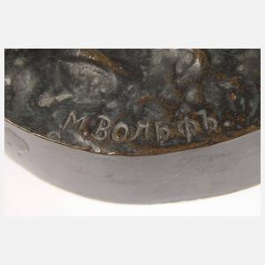 Albert Moritz Wolff, Kosakenpaar zu Pferde