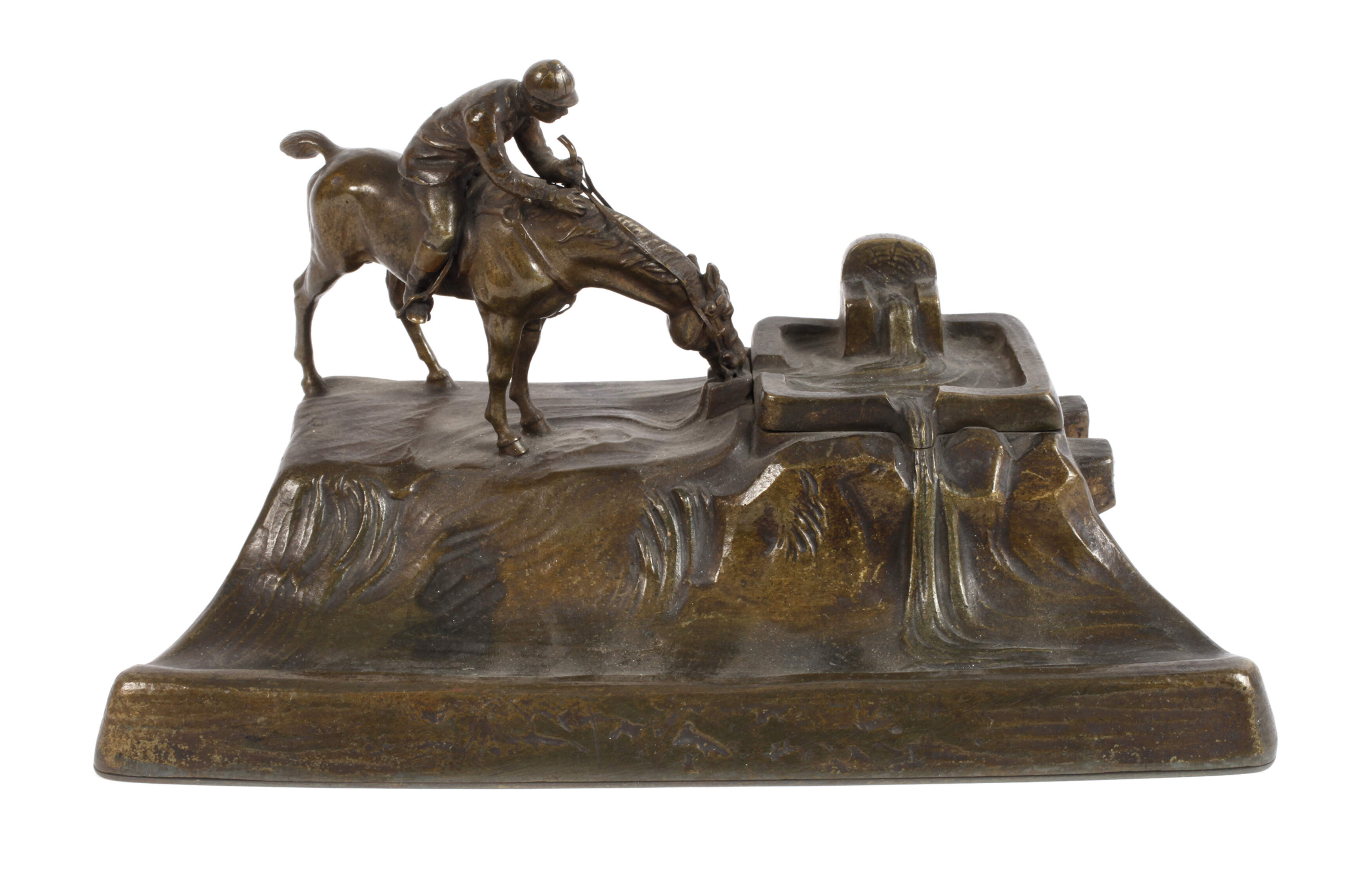 Titze, Schreibzeug mit Reiter