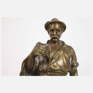 N. Picciole, Arbeiter auf dem Heimweg