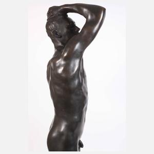 nach Auguste Rodin, "L'Âge d'airain"
